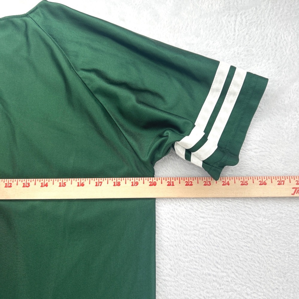 VTG Augusta Sportswear Notre Dame Fighting Irish Band ND Jersey Med Green Shirt - Picture 8 of 10